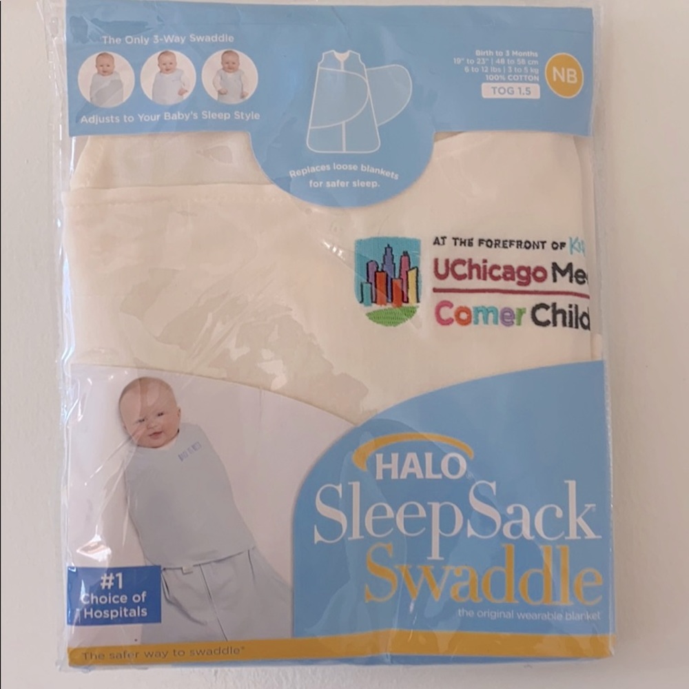 Halo UChicago Comer 0-3 months swaddle - Picture 4 of 5